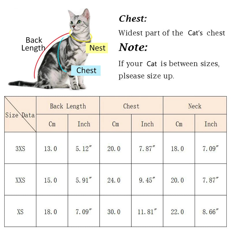 Cartoon Print Plush Vest for Small Animals & Kittens