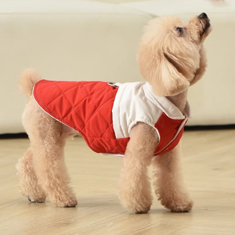 Warm Cotton Dog Coat Vest & Puppy Shirt