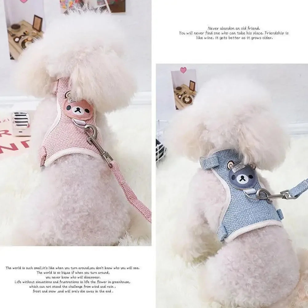 Adjustable Harness & Collar for Kittens and Small Pets
