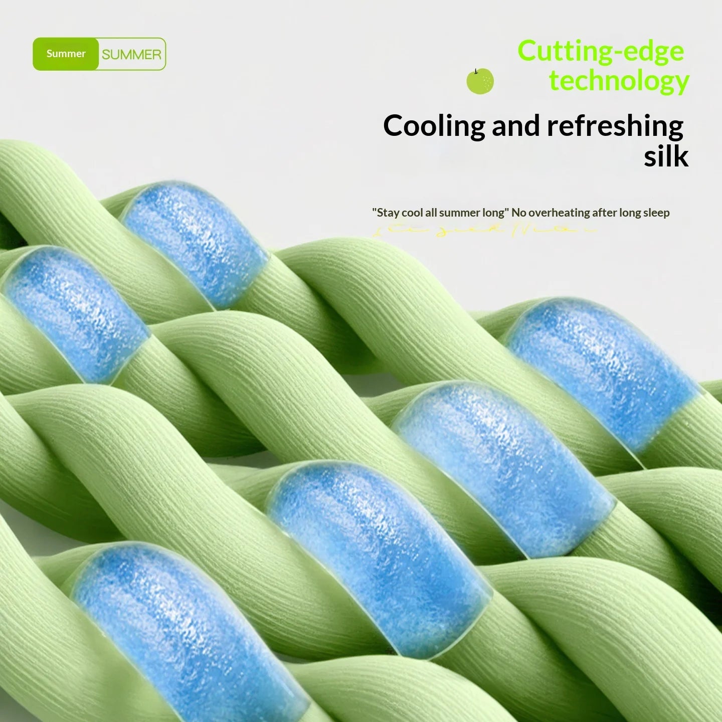 Ice Silk Cooling Mat for Dogs & Cats