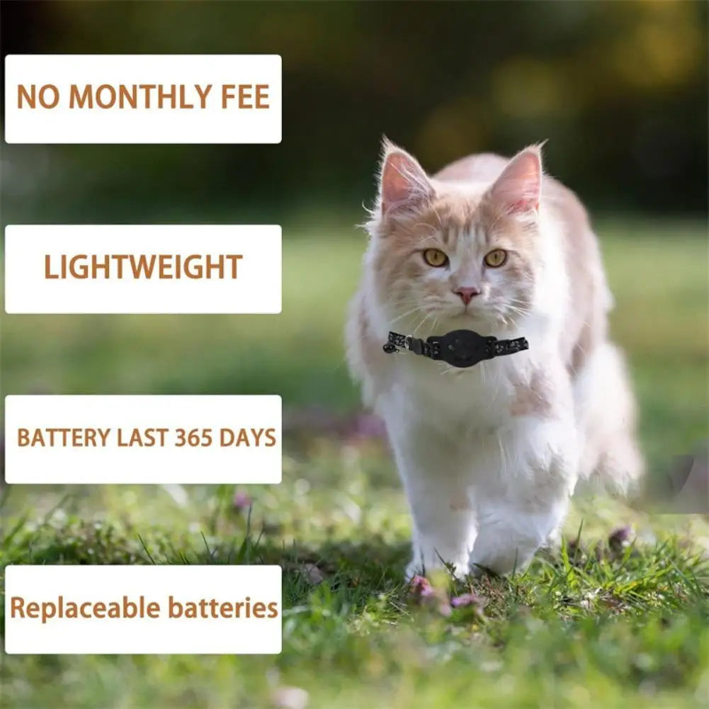Cat Locator with Adjustable Collar