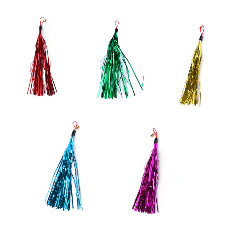 Ensemble d'accessoires de remplacement pour jouets pour chats avec souris, ver et balle