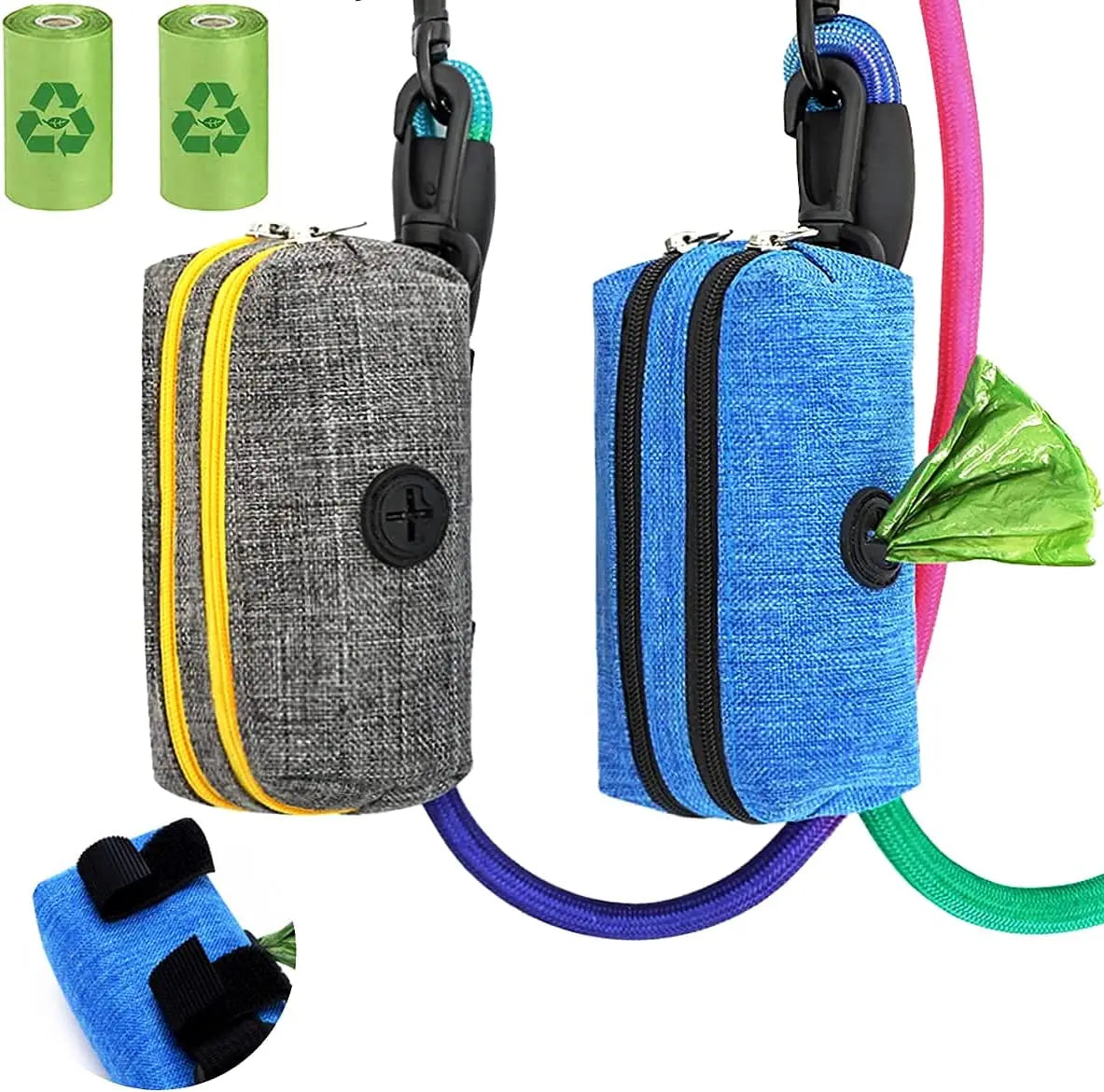 Dog Poop Bag Dispenser - Waste Bag Carrier for Dog Walking