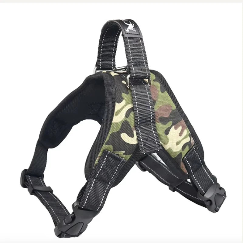 Soft Adjustable Reflective Vest Harness for Dogs