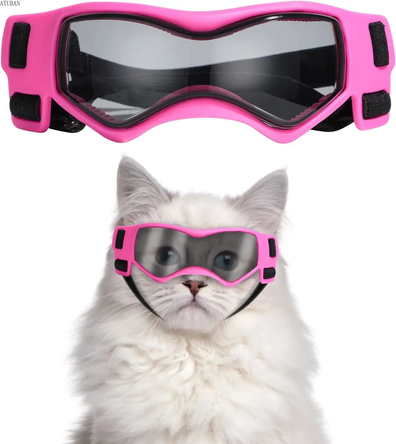 Cat Sunglasses - UV Protection Goggles for Small Pets