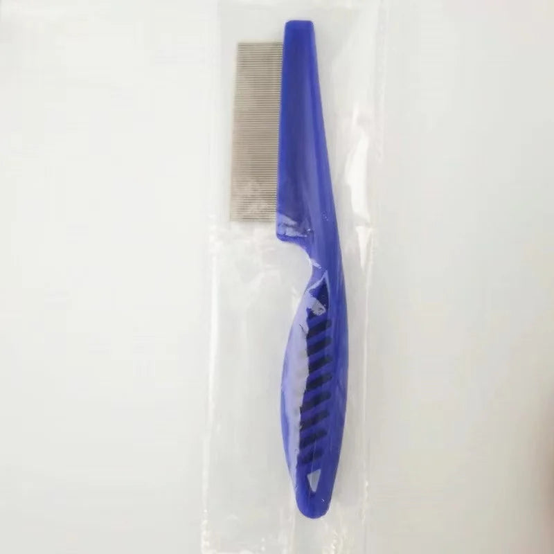 Stainless Steel Flea & Shedding Comb for Dogs & Cats
