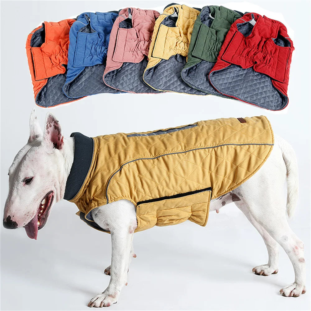 Warm Reflective Winter Jacket for Dogs — XS to 3XL
