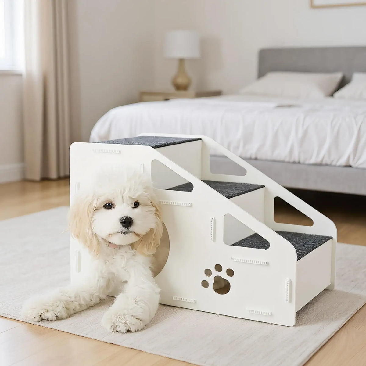 Portable Pet Steps for Beds & Sofas
