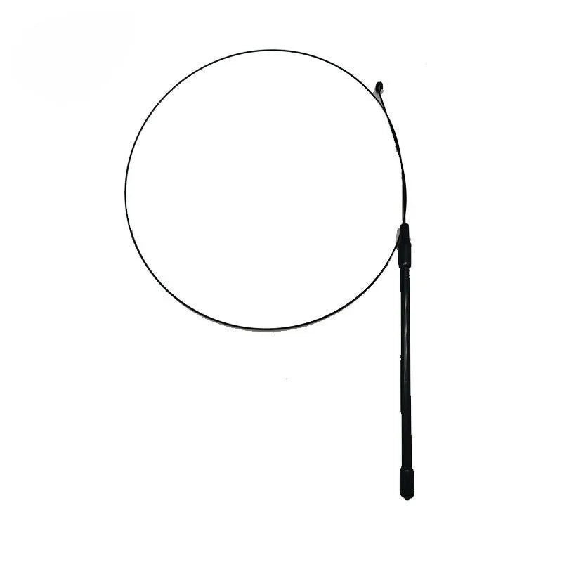 Feather Wand Cat Toy with Bell & Worm String - Interactive Teaser Set