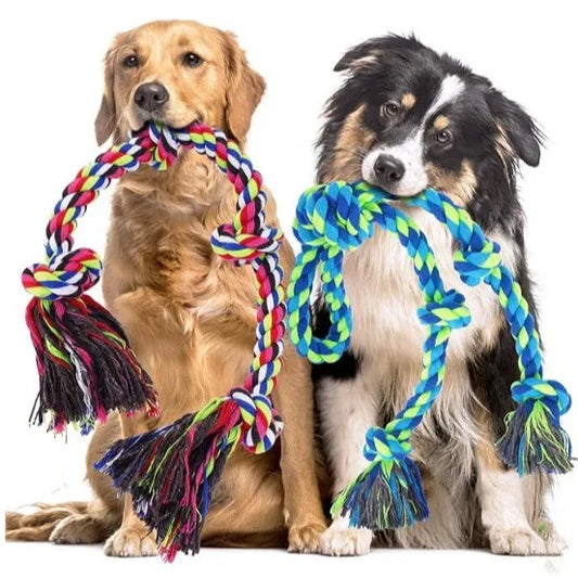 Durable Knot Rope Chew Toy for Large Dogs