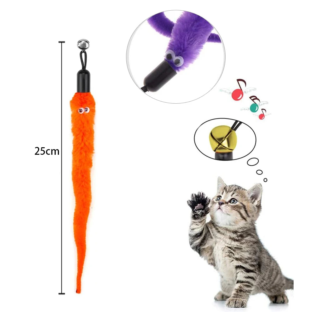 Lot de recharges pour canne à pêche pour chat