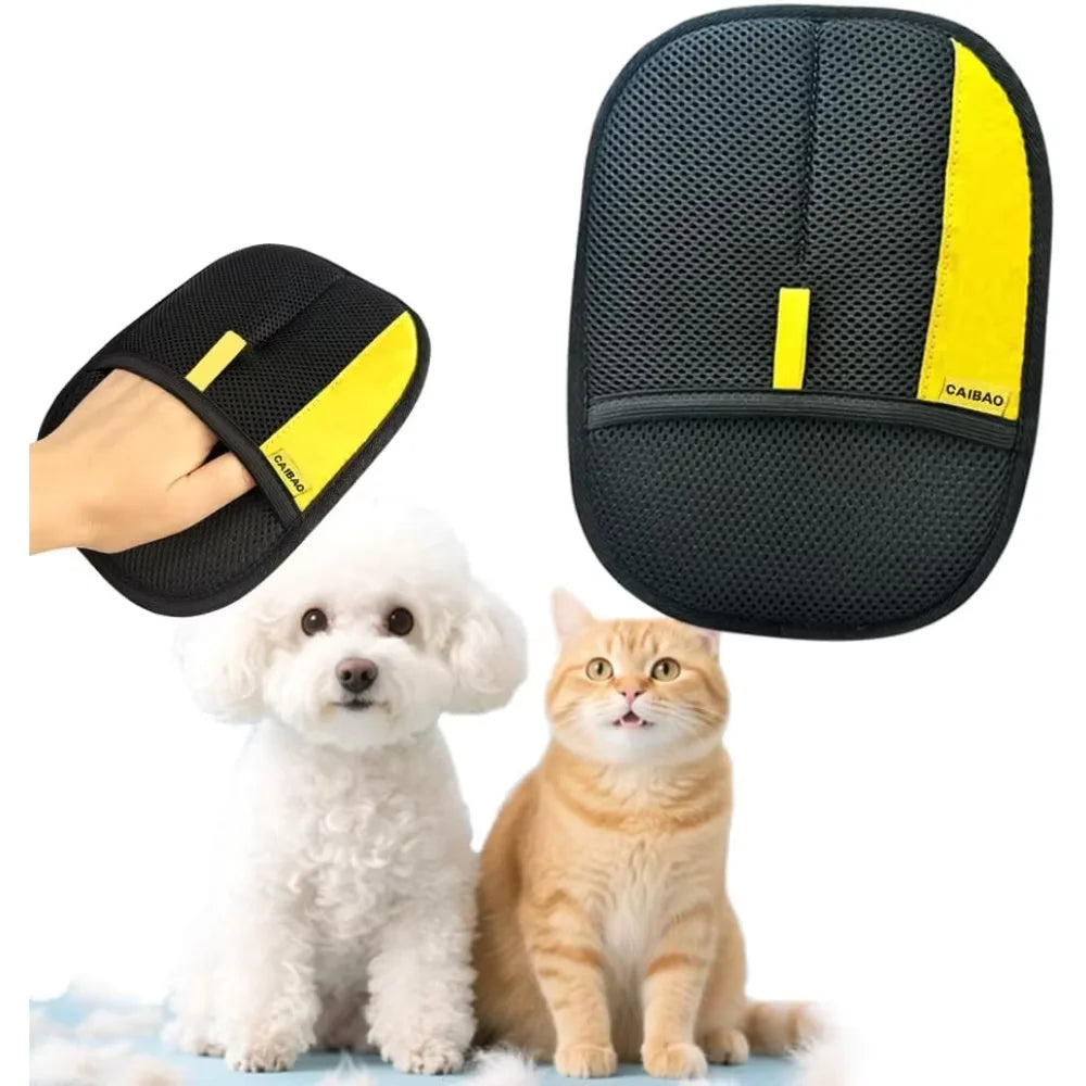 Washable Pet Hair Removal Glove for Fabrics