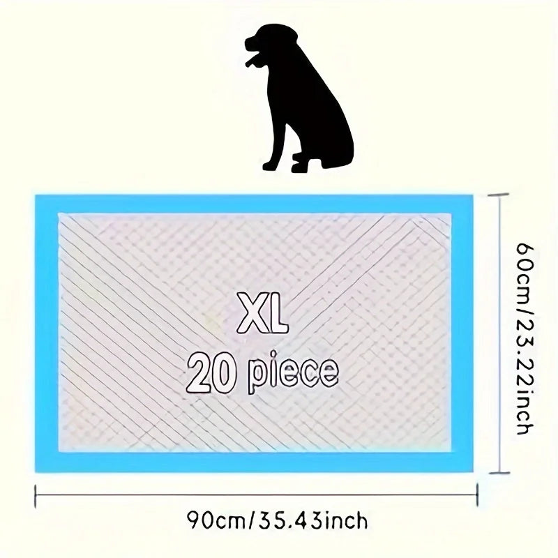 Alèses jetables pour chiens - Tapis absorbants pour chiots pour l'apprentissage de la propreté