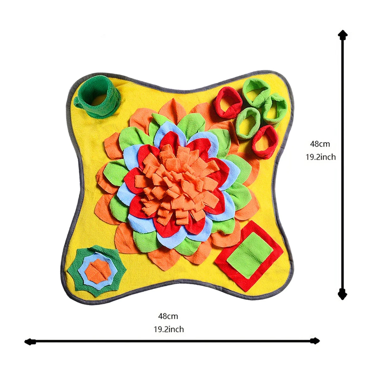 Dog Snuffle Mat – Interactive Foraging & Treat Puzzle