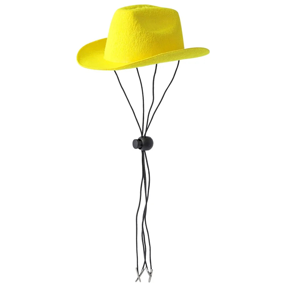 Western Cowboy Pet Hat for Cats & Small Dogs