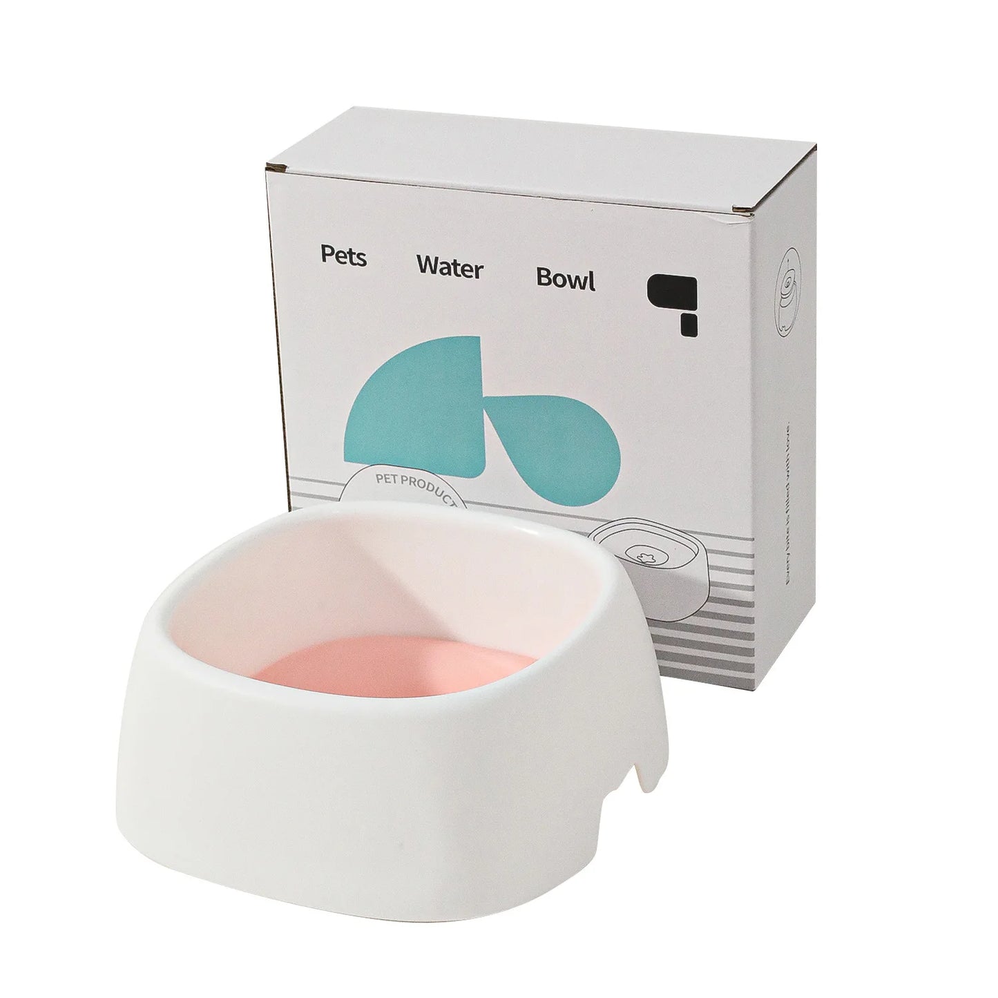 Anti-Splash Water Bowl for Dogs and Cats