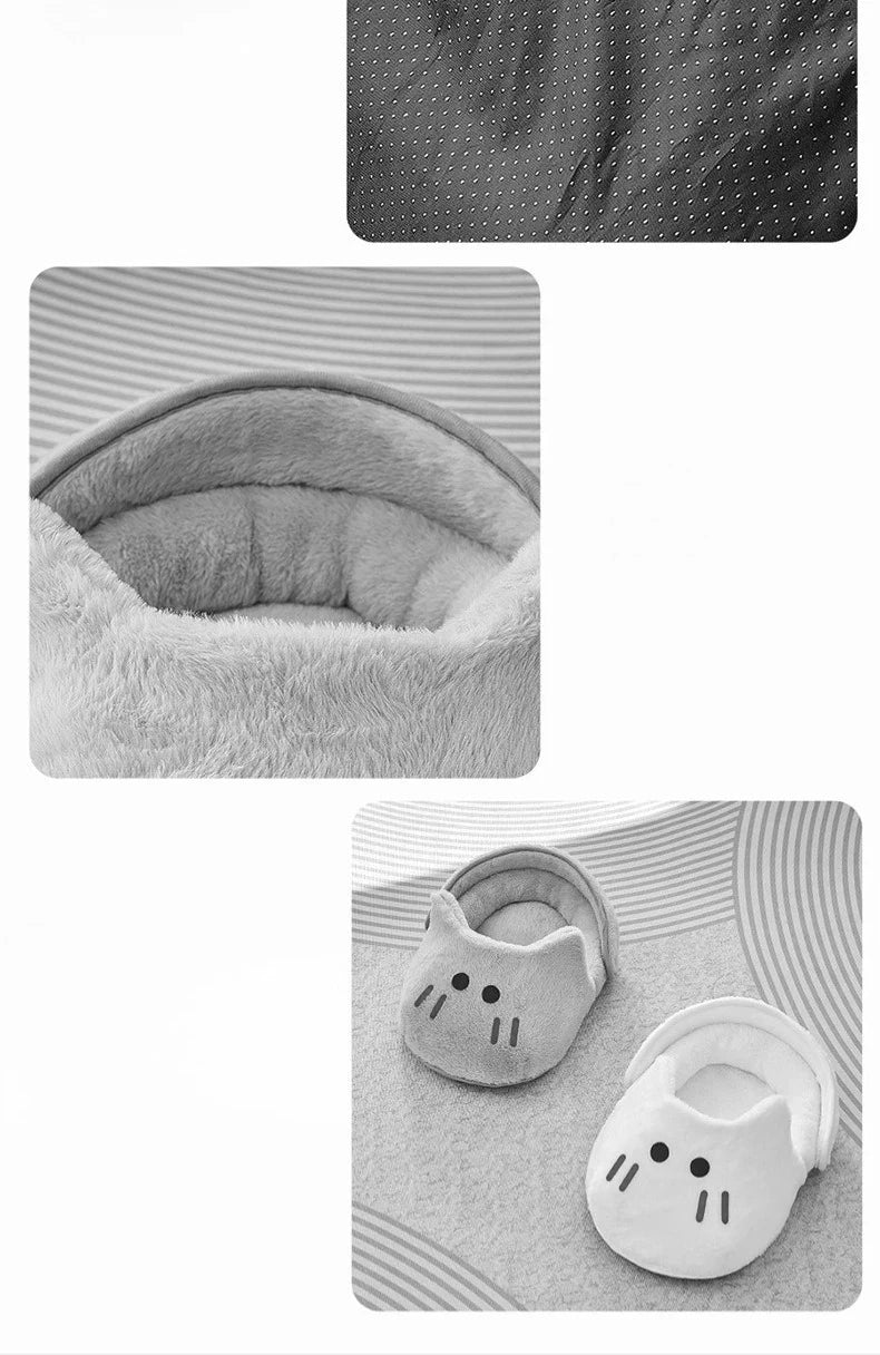 Lit douillet pour animaux de compagnie - Tapis coussin chaud pour chats et chiens