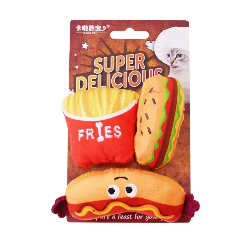 Bite-Resistant Plush Catnip Toy