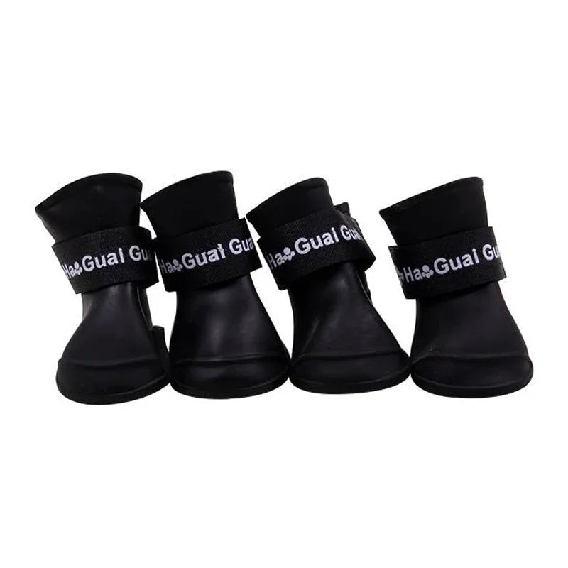 Silicone Waterproof Dog Rain Boots
