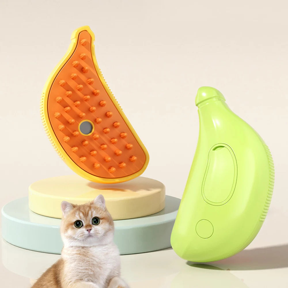 Newest Cat Dog Spray Comb Pet Grooming Accessories Multi Functional Cats Massage Brush Hair Removal Combs Cepillo Vapor Gato