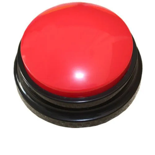 Boutons de communication pour animaux de compagnie - 4 buzzers enregistreurs vocaux pour chiens