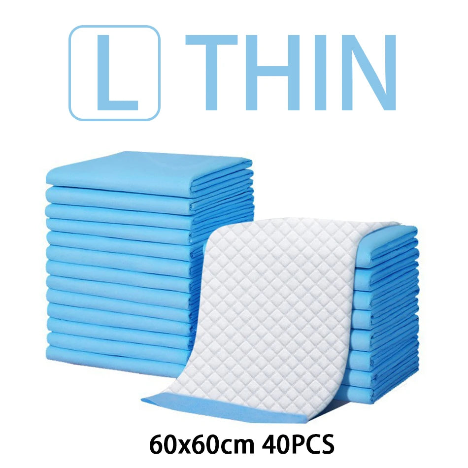 Absorbent Puppy Training Pee Pads — Disposable Dog Diapers for Indoor Use