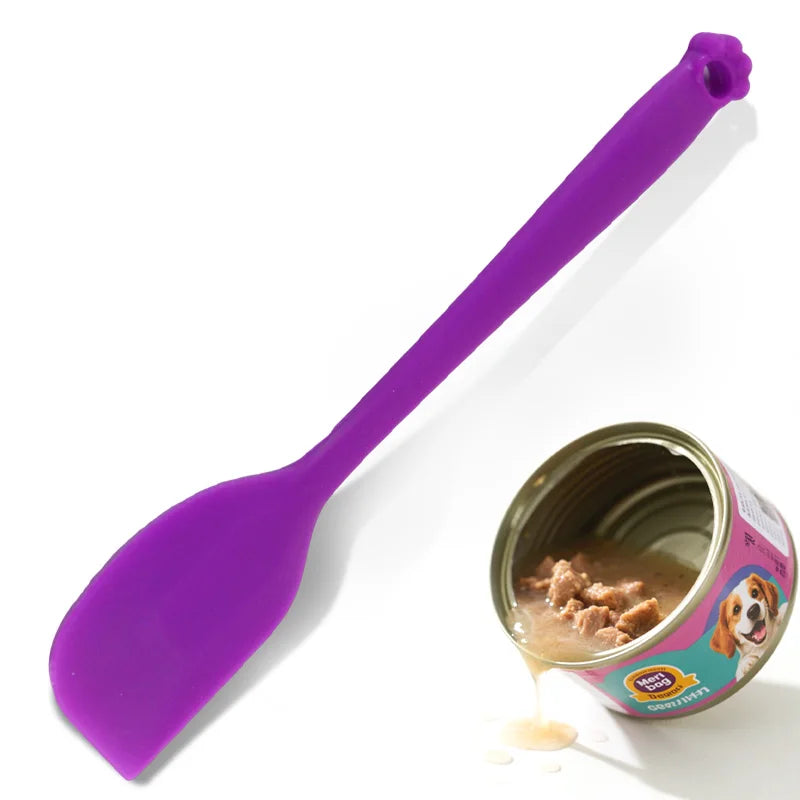 Silicone Slow Feeding Lick Mat with Spatula