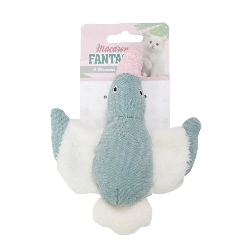 Plush Catnip Caterpillar Toy