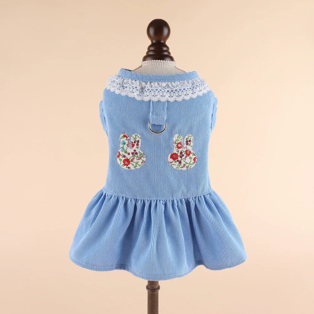 Robe et Jupe de Mariée de Princesse pour Petits Chiens et Chats