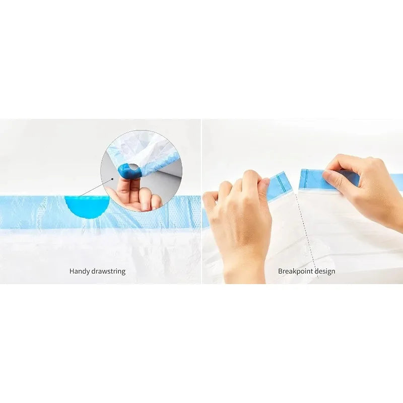 Replacement Waste Bags for PETKIT Smart Cat Litter Boxes – 20 Bags per Roll, Multi-Pack Options