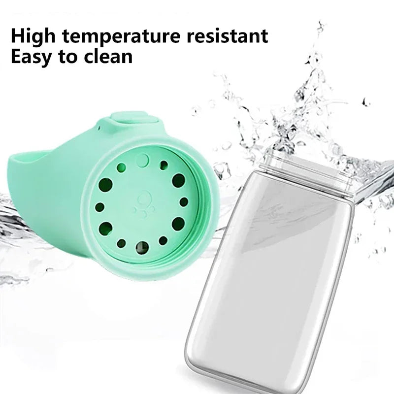 Portable Pet Travel Water Bottle with Bowl