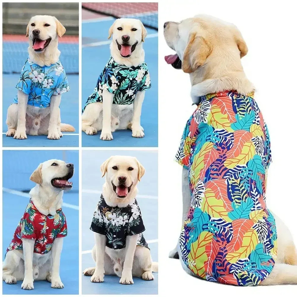 Vêtements d'été pour chiens - Chemise et chemisier pour chiots Vêtements de printemps pour animaux de compagnie