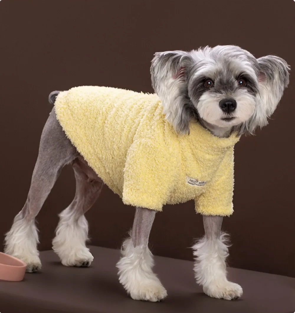 Veste polaire douce et manteau chaud pour petits et moyens chiens et chats