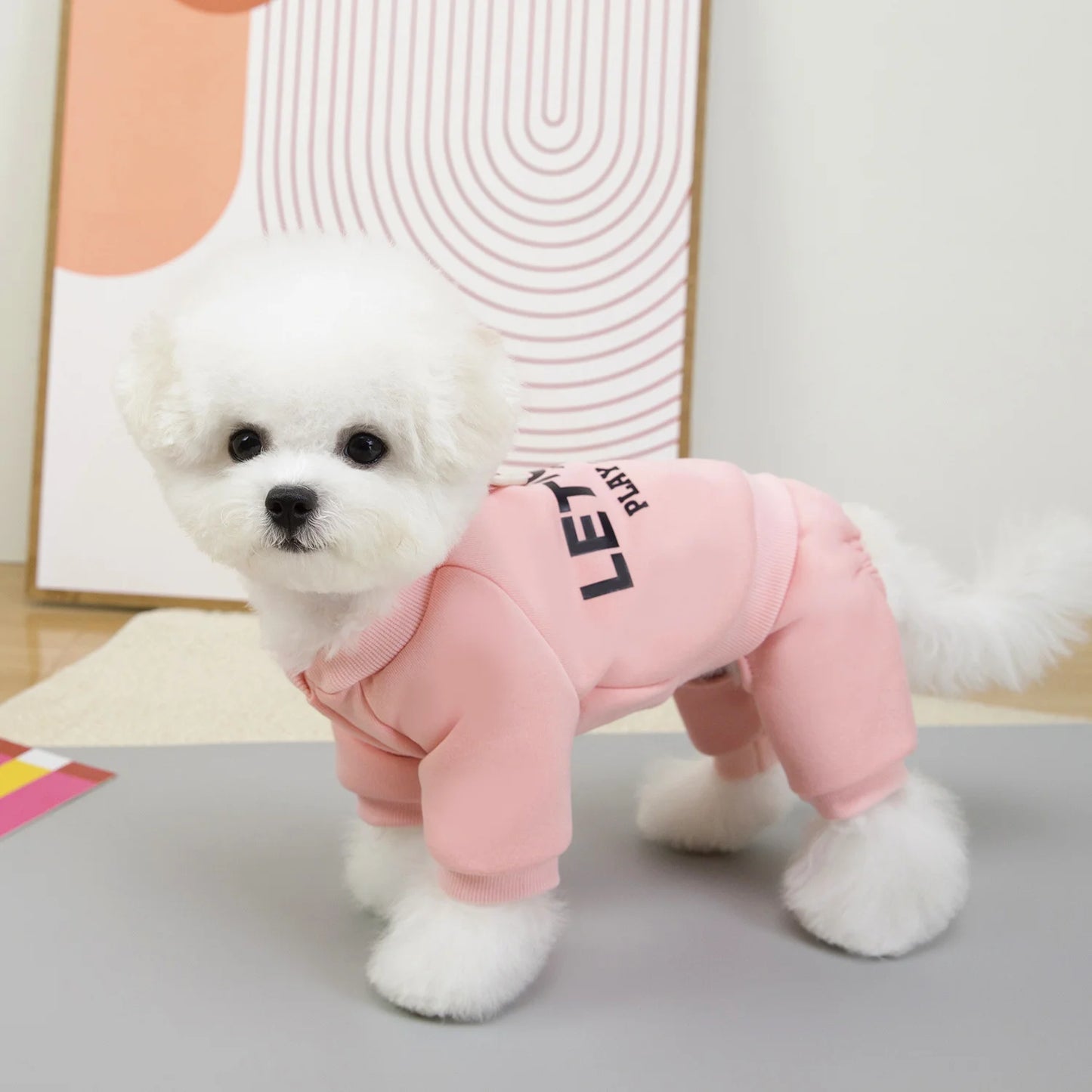 Thickened Dog Hoodie Jumpsuit for Small & Medium Dogs