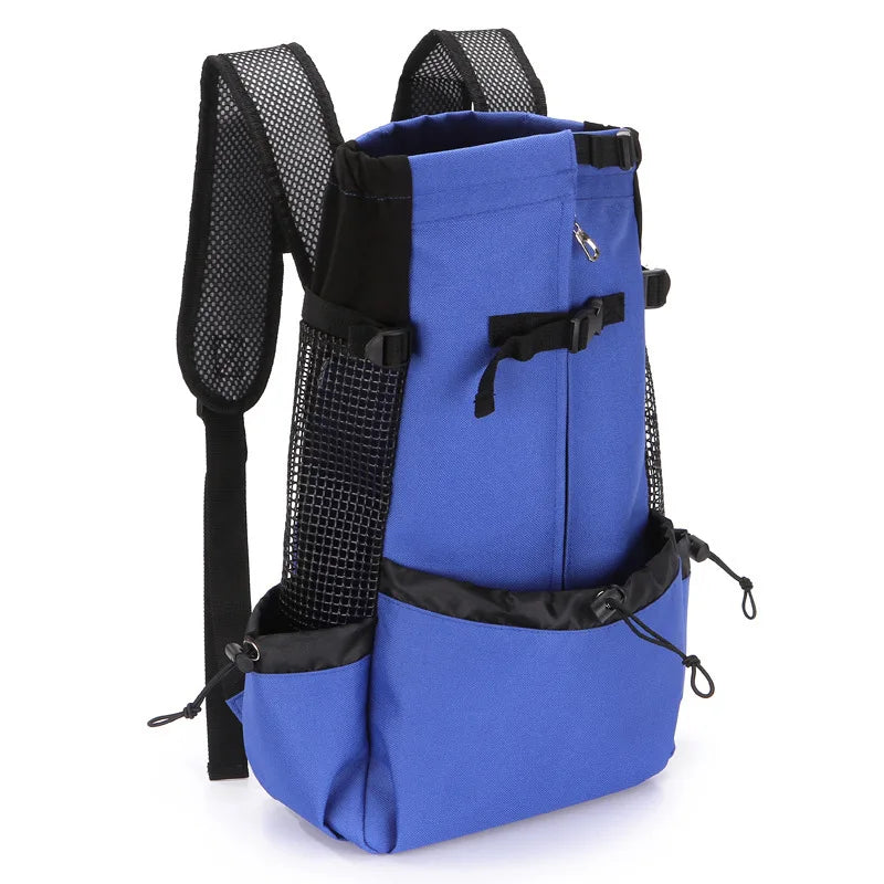 Breathable Nylon Dog Carrier Backpack for Small & Medium Dogs