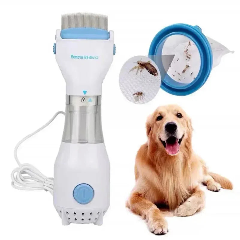 Electric Flea & Lice Removal Comb for Dogs & Cats