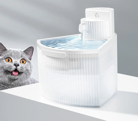 Wireless Smart Cat Water Fountain with Sensor Technology
