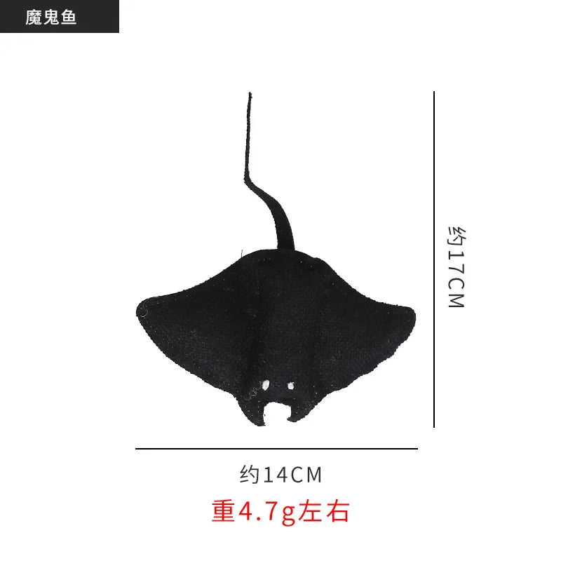 Marine Animal Catnip Crinkle Toy