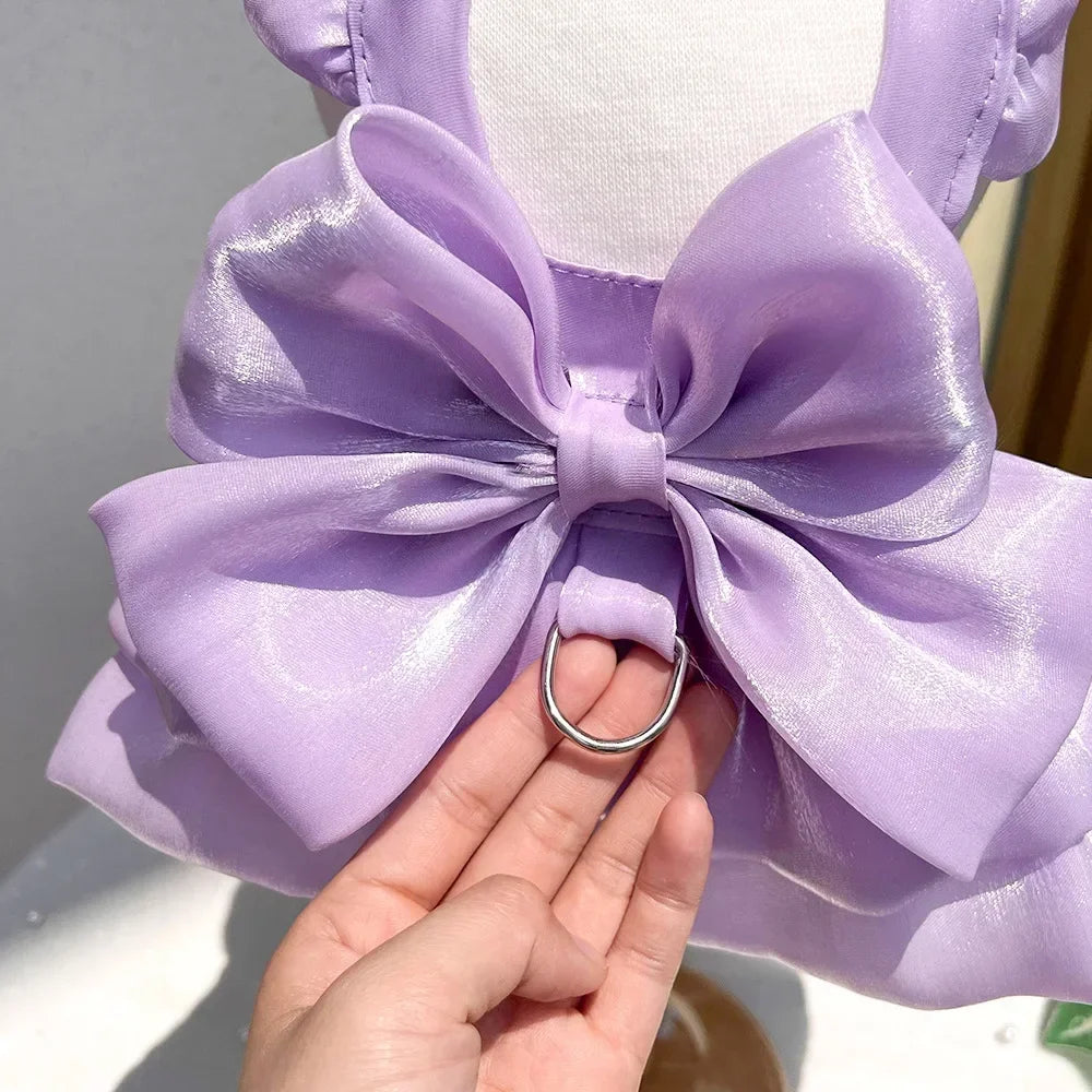 Bowknot Princess Dress for Small Dogs & Cats