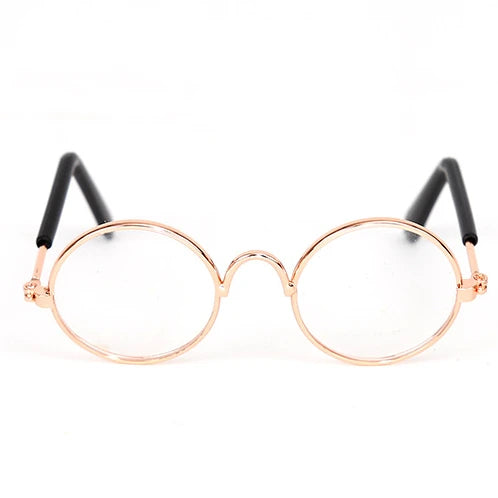 Vintage Round Pet Sunglasses for Cats & Small Dogs
