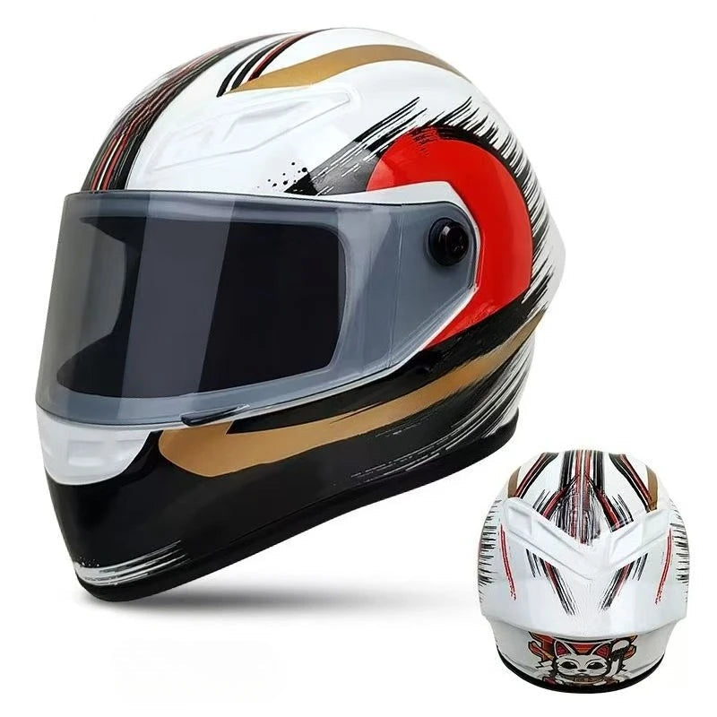 Full Face Pet Motorcycle Helmet for Cats & Small Dogs
