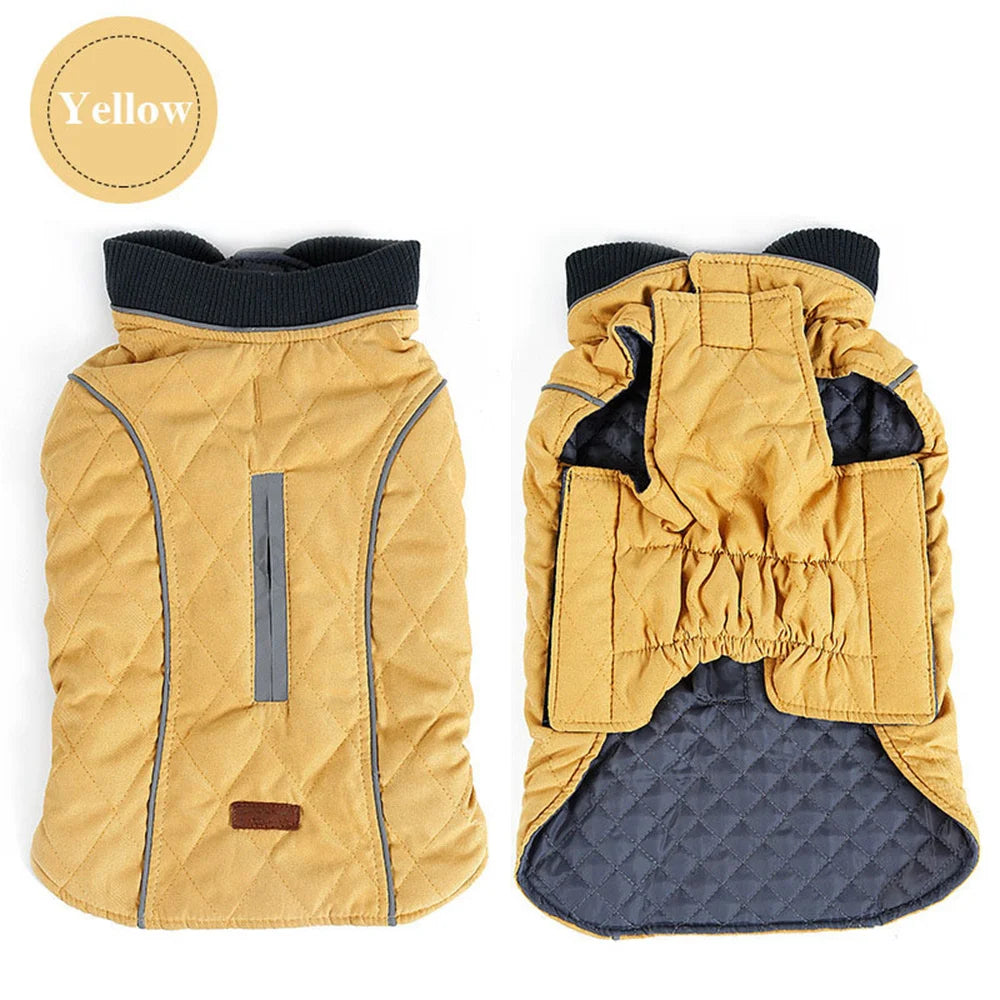 Warm Reflective Winter Jacket for Dogs — XS to 3XL