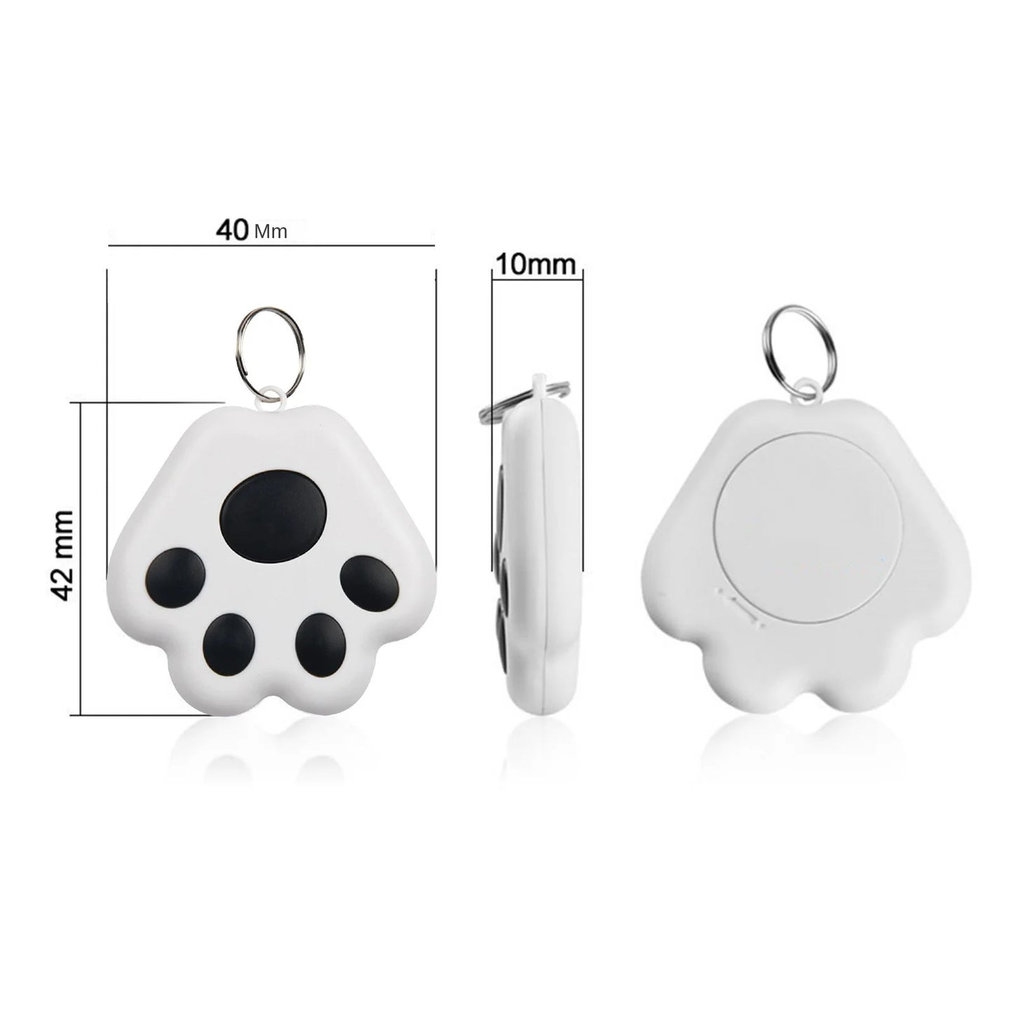 Bluetooth 5.0 Mini Anti-Lost Tracker Tag for Pets, Kids, Keys & Bags