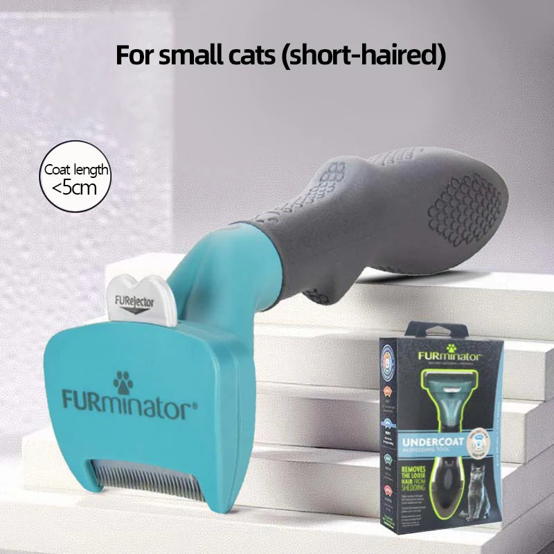Pet Deshedding Grooming Brush for Dogs & Cats