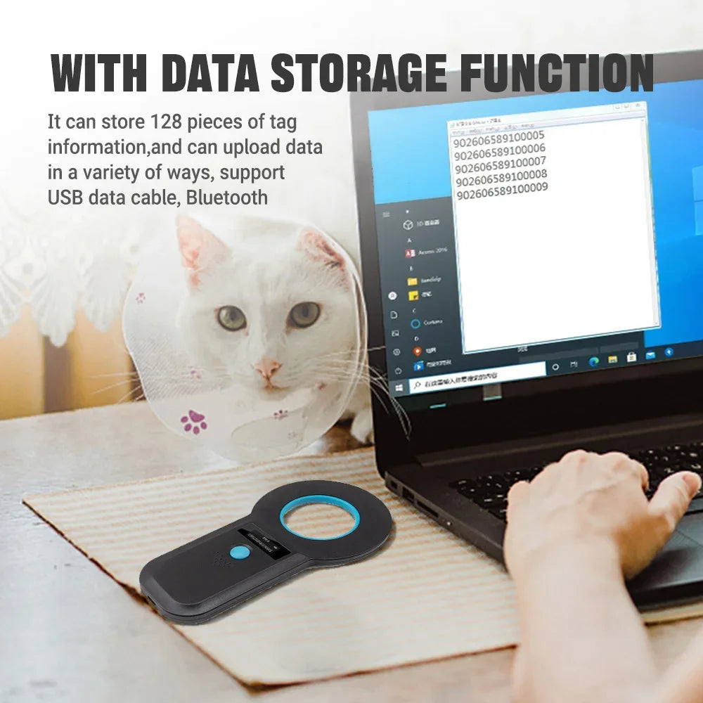 Pet Microchip Scanner & RFID Reader