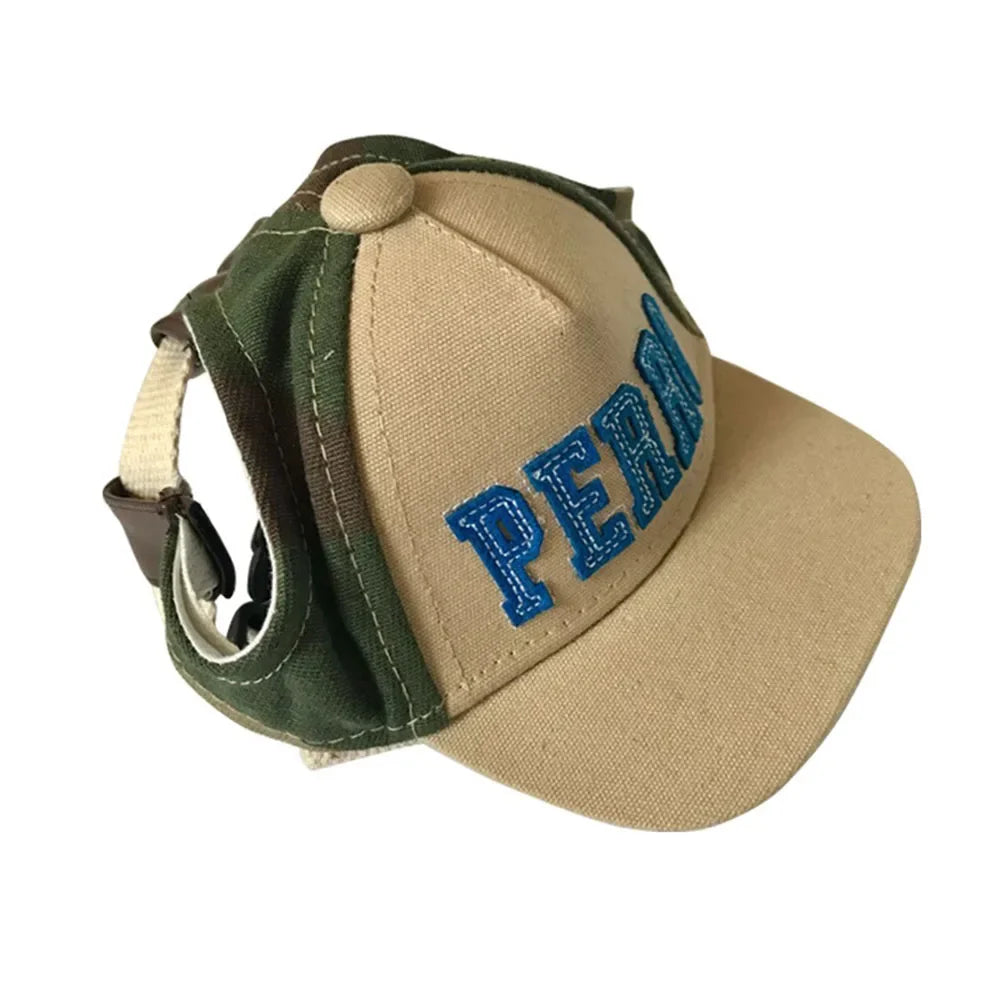 Casquette de baseball pour chien avec visière - Chapeau de soleil d'été