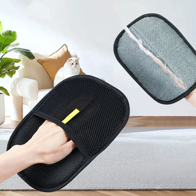 Double-Sided Pet Grooming & Hair Removal Glove
