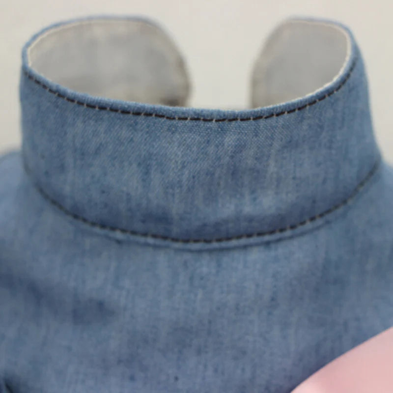 Denim Princess Dress for Small Dogs & Cats — XS to XXL