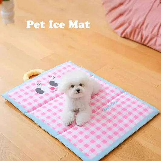 Pet Summer Cooling Bed Mat - Universal Comfort for Dogs & Cats