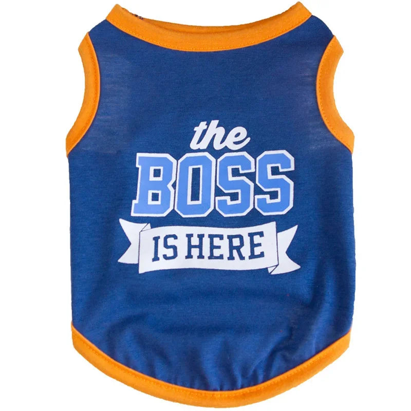 Summer Cotton Vest for Cats & Small Dogs